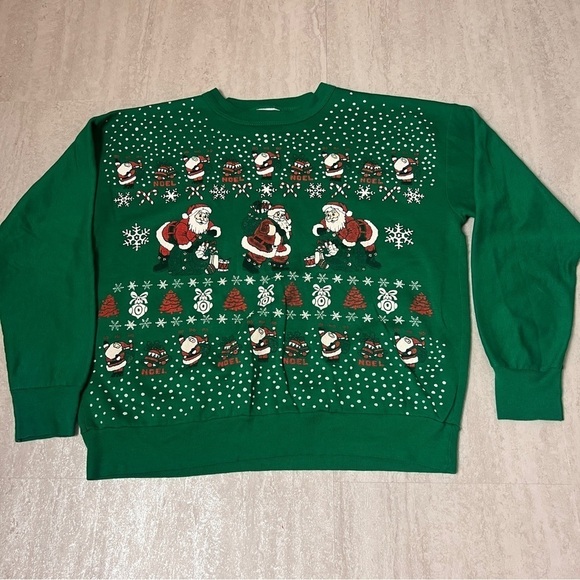 Vintage Nut Cracker Christmas crewneck sweatshirt Santa sweatshirt - Picture 1 of 10